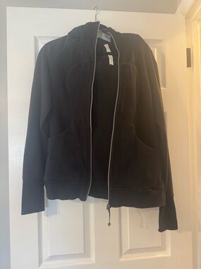 Black Full-Zip Hoodie Jacket - LULU LEMON